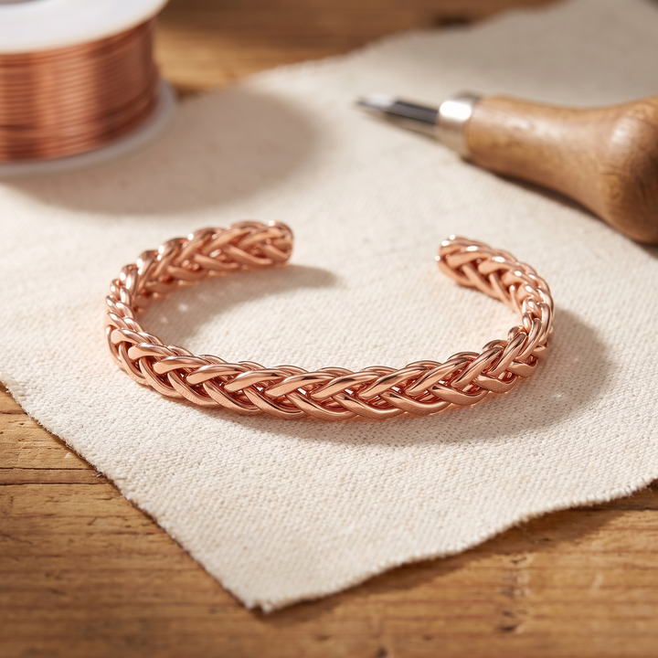 Elaine's Bramble Copper Bracelet
