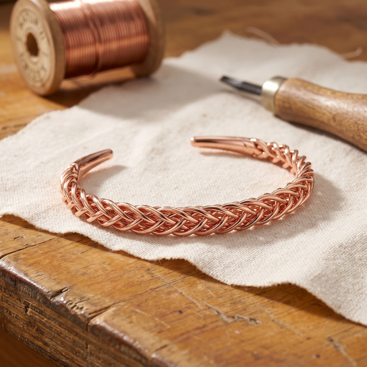 Elaine's Fox Copper Bracelet