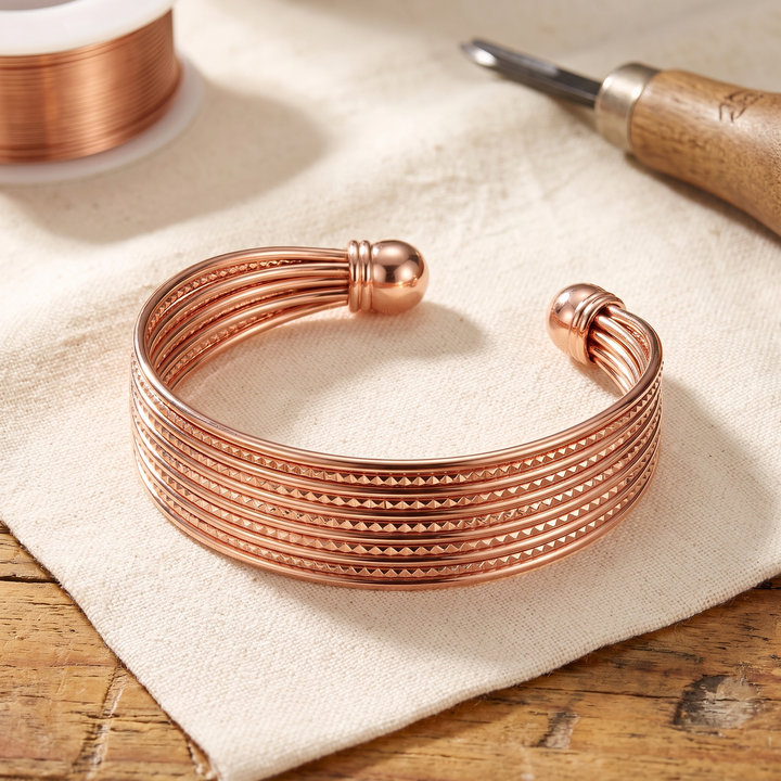 Elaine's Swift Copper Bracelet