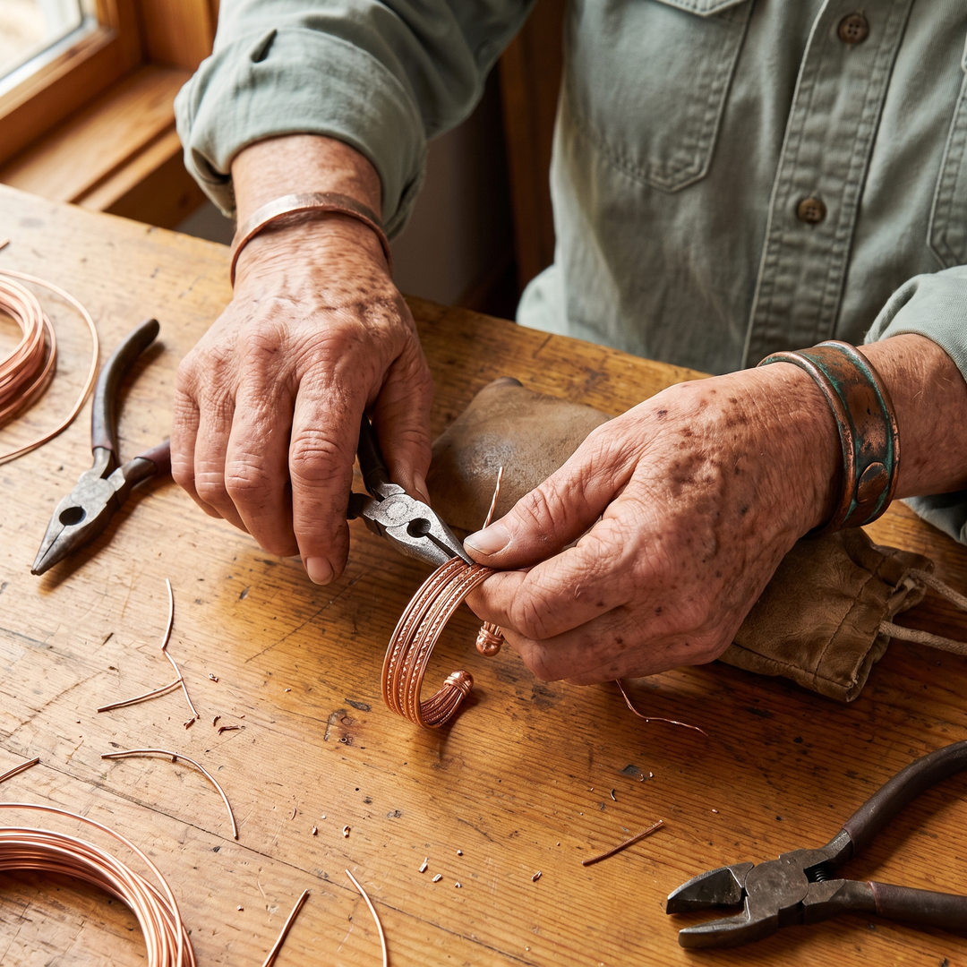 Elaine's Swift Copper Bracelet