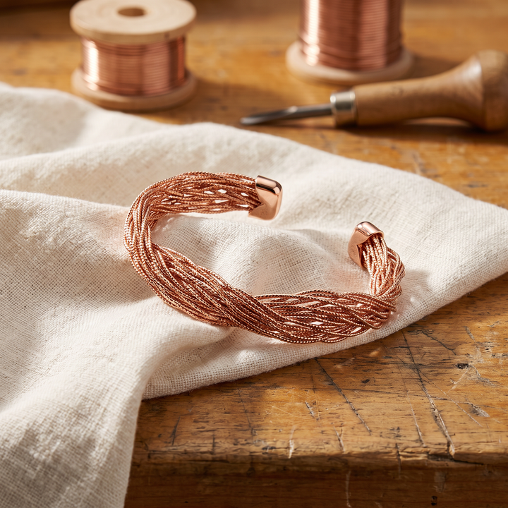 Elaine's Finch Copper Bracelet