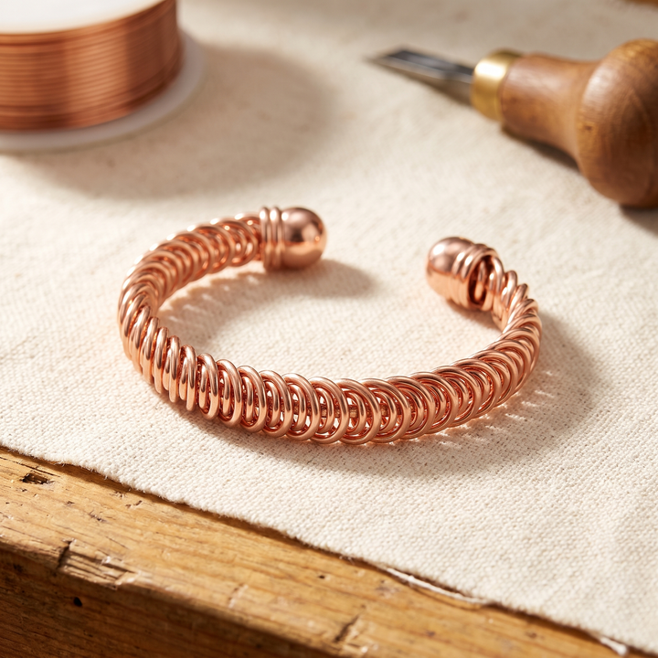 Elaine's Gust Copper Bracelet