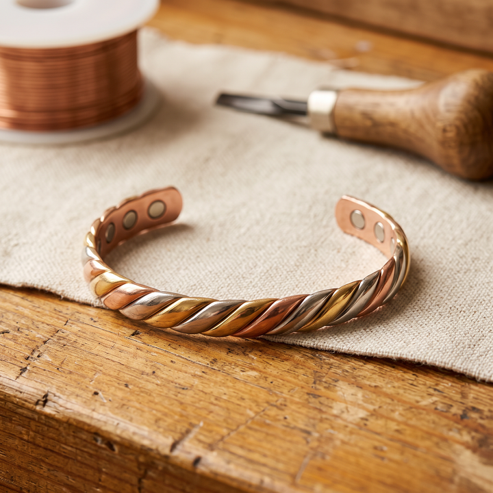 Elaine's Bog Copper Bracelet