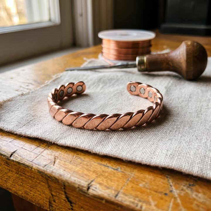 Elaine's Bough Copper Bracelet
