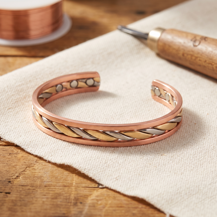 Elaine's Bud Copper Bracelet